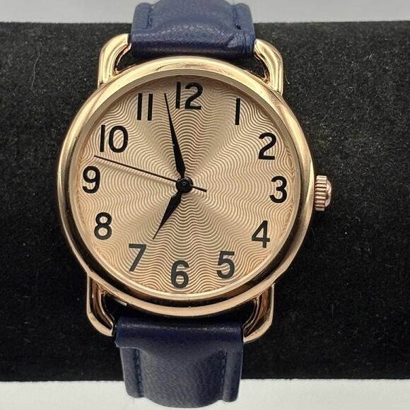 Gold & Blue Watch - Picture 1 of 4